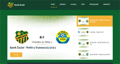 Desktop Screenshot of fotbal.zacler.cz